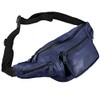 LEONARDO VERRELLI 3900037 Unisex Bum Bag Leather, blue, Hip bag