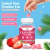 2 Pack Tanning Gummies for Women, Daily Tanning Supplement Melanin