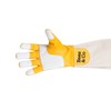 Bees & Co V57 Goatskin Beekeeper Gloves with Extended Sleeves