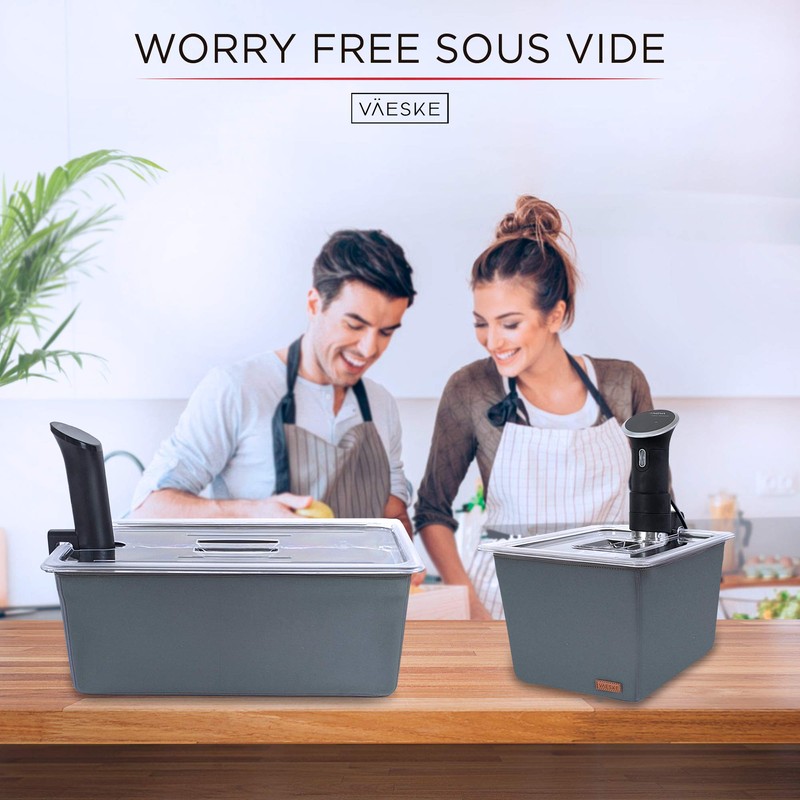 Väeske 12 + 26 QT Insulated Sous Vide Container Sets