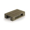 LACOR 61060 Mini Pallet Food Presentation, 100% Birch Wood, Durable