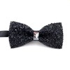 Rhinestone Bow Ties for Men Pre-Tied Bow Tie Banquet Bow