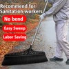 Heavy Duty Outdoor Angle Broom with 20" Wide 51" Long