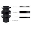 Deda Elementi 305390450 S.Steering Headset Conic 1.1/8 "1 Unisex-Adult, Taille