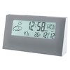 Acctim 15847 Vertex grey alarm clock with indoor temperature