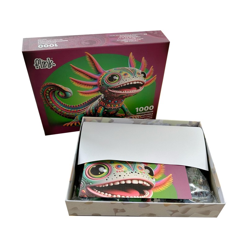 FLINK Rompecabezas Ajolote Alebrije 1000 Piezas