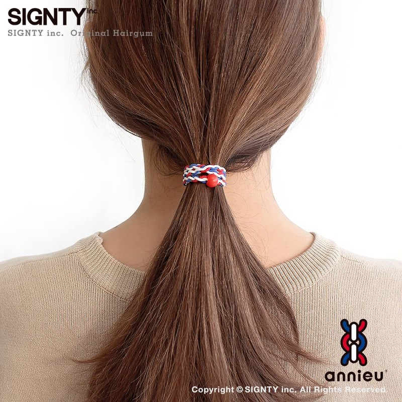 annieu 3 Piece Set Hair Rubber Hair Accessory Bracelet Annu