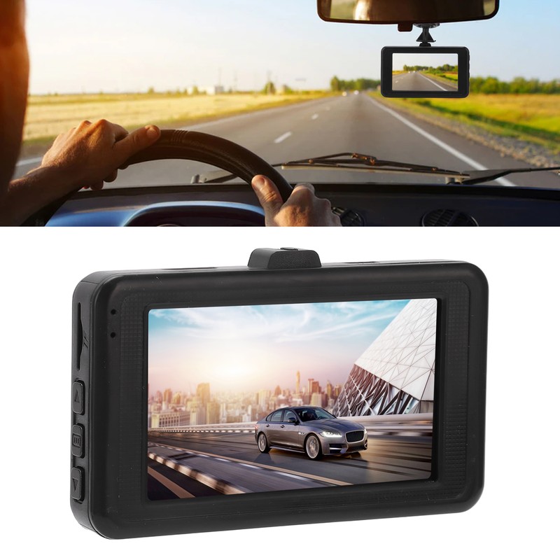 3in LCD Car Dash Camera Cam Motion Detection 120° Wide