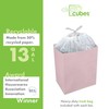 Clean Cubes 13 Gallon Disposable Trash Cans (3-Pack). Reusable Garbage