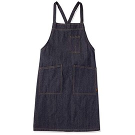 Gilio Denim Chest Front Wake (Tasuki) 1910 Navy Blue, Japan One Size Fits All, navy