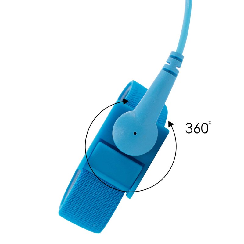 Anti Static Wristband Wrist Strap Band ESD Discharge, With Grounding