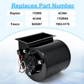 Advice Blower Fan Motor for Dayton 1TDR9 4C448 1TDR9A 7063-5176 4C264, Replacement Blower Motor for Fasco B45267