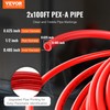 VEVOR PEX Pipe 1/2 Inch, 2 x 100 Feet Non-Oxygen