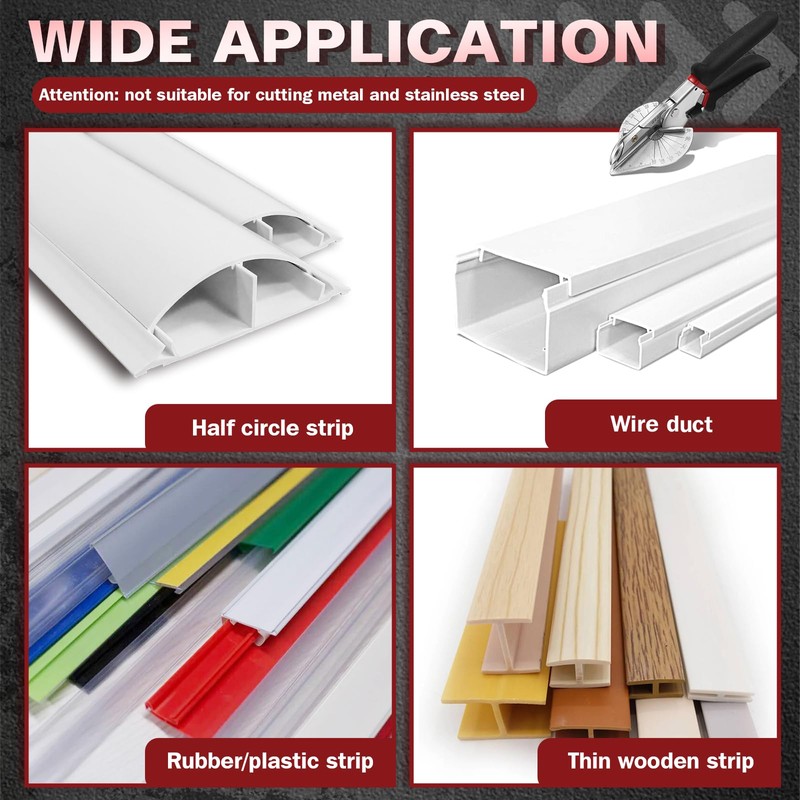 Milifox Angle Cutter for Cable Trunking – SK5 Blade, Aluminium