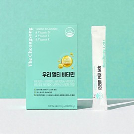 The Cheongsong Woori Multi Vitamin B D E K2 Zinc Biotin Niacin 300g, 3 units / 더청송 우리 멀티 비타민 B D E K2 아연 비오틴 나이아신 300g, 3개