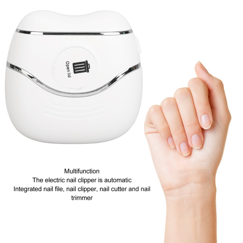 Electric Nail Clipper Multifunction Efficient Safety Low Noise Automatic Nail