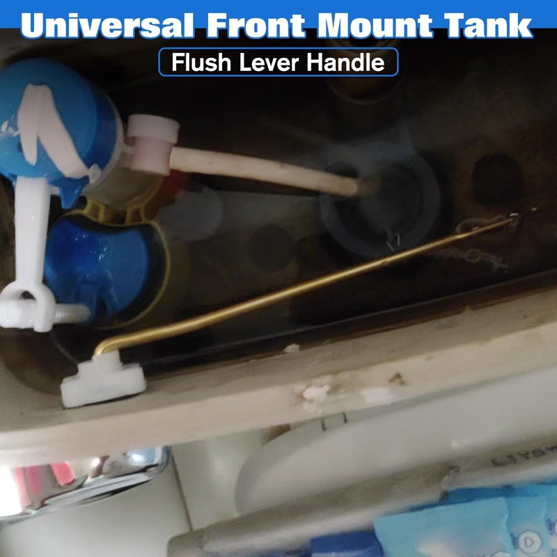 GOLD DEER Toilet Handle Lever Flush Replacement Universal Front Mount