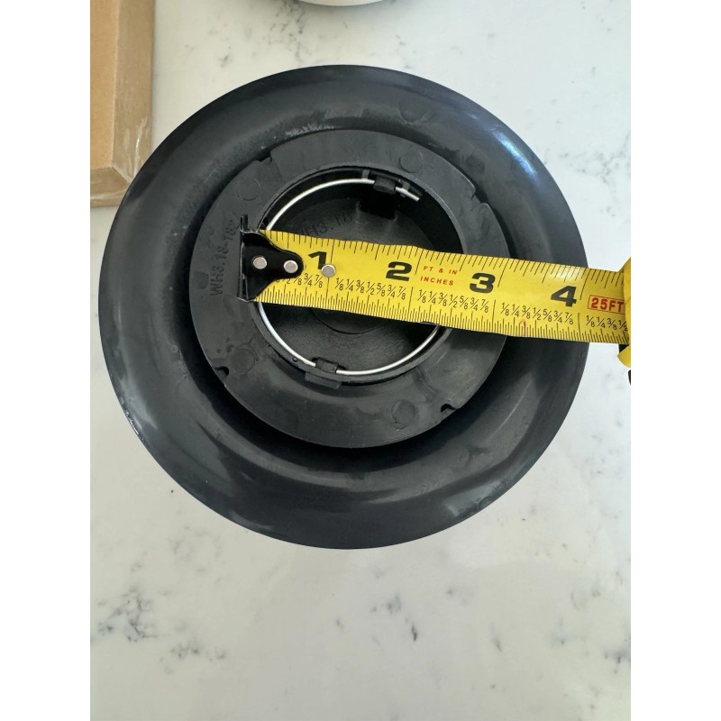 FORGIATO Black Floating Center Caps For Bentley Forgiato XL Hubcap