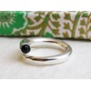 Onyx Sterling Silver Ring US Size 9 Diameter 19