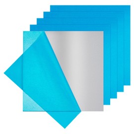 BENECREAT 10 Pcs 100x100mm Aluminum Panel Plate with Protective Film Non-Electroplating Aluminum Plate Aluminum Practice Sheet Name Tag Hand Stamping Embossing 0.5mm Thickness