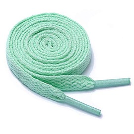 [Sechunk] Flat Shoelace Set, 2 Pairs, 29 Colors, 12 Lengths, Sneakers, Moonlight