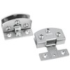 Cabinet Glass Door Hinge,2 Pcs 90 Degrees Frameless Glass Door