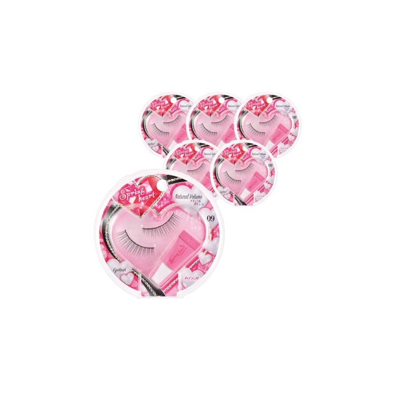 Spring Heart Eyelash #09 1SH1359 x 6pcs