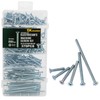 T.K.Excellent Flat Head Phillips Electrician's Machine Screw Kit,370 Pcs