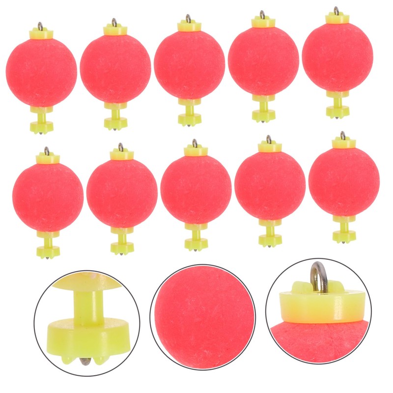 CORHAD 10pcs Fishing Floats Spring Fishing Indicators for -Distance Casting