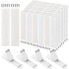 Picture Hanging Strips Heavy Duty, 24 Pairs (48 Strips) Picture Hanging Strips, Use to Hang Picture Frames and Valentines Hooks for Hanging Pictures, No Damage, Hang Pictures on The Wall Without Nails