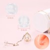 Silicone Earring Backs, Clear Earring Backings, 12PCS Soft Earring Stoppers,