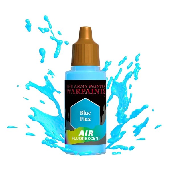 Warpaints: Fluo: Air Blue Flux – 1x 18ml Acrylic Paint