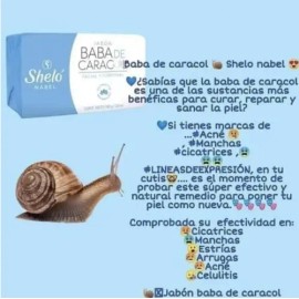 Kit 3 Jabón Shelo Nabel Facial Y Cuerpo