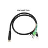 eMagTech 1PC 9-Pin Ebike Cable Connector Male Motor Cable 55cm