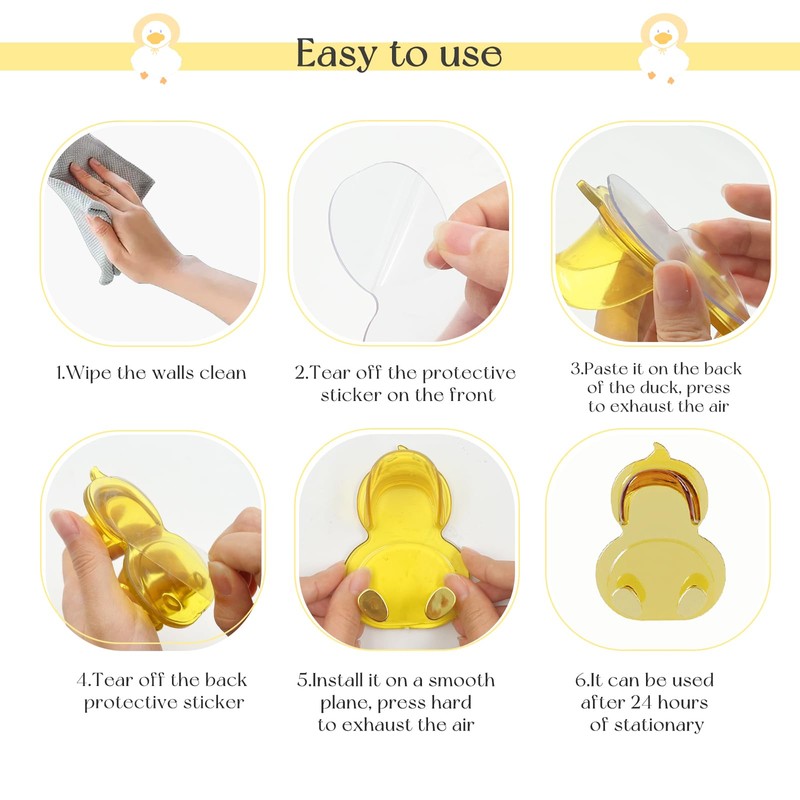 Daily Treasures 4 x duck hat holders