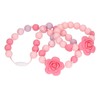 Teething Necklace Bracelet Silicone Flower Shape Design Elegant Exquisite Infant
