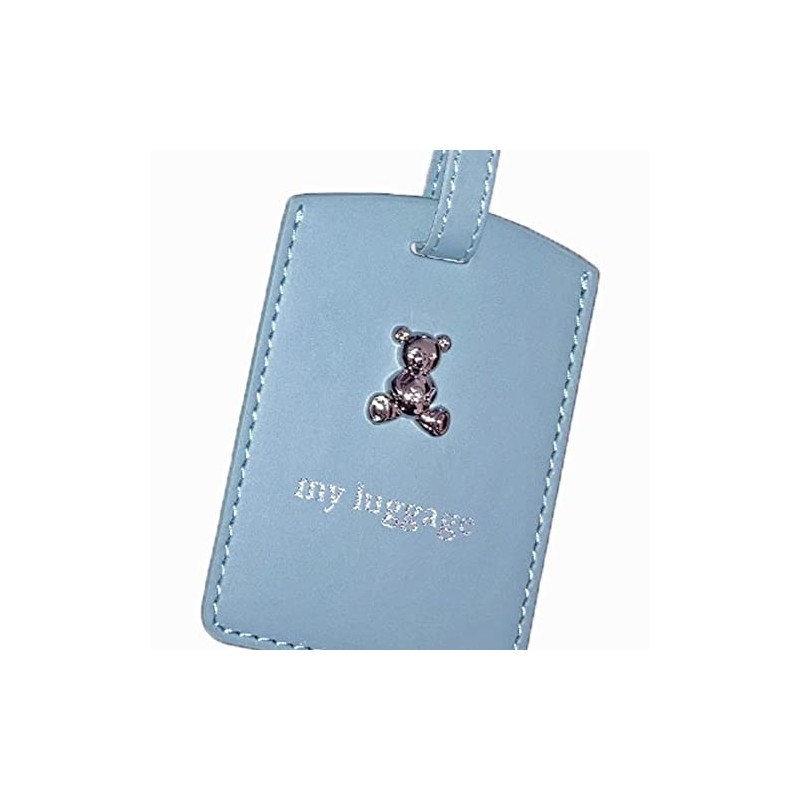 Widdle Gifts First Passport Cover Luggage Tag Set - Blue