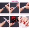 False Nails, Natural Clear Artificial Finger Nails, Artificial Nail Tips,