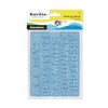 Barrilito Molde Flexible de Silicón Letras Antiadherente MSL8810