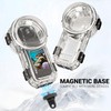 Insta 360 X5 Invisible Dive Case, Quick Release Mount Splash