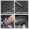 Vanseno Backrest Mat Compatible for 2012-2016 Honda CRV Back Seat