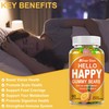 Hello Happy Gummies, Mood Balance Support, Vitamin D, Saffron, Adult