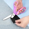 Pinking Shears for Fabric Cutting, Zig Zag Lace Scissors for