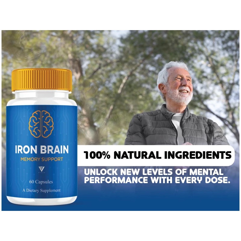 Fyvus Iron Brain Premium Nootropic Supplement, IronBrain Pills (60 Capsules)