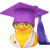CoFuBcad Graduation Duck Car Ornament Yellow Rubber Duck Car Dashboard