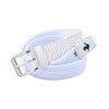 le coq sportif (ルコックスポルティフ) Stretch Belt with Rubber Mesh 35mm