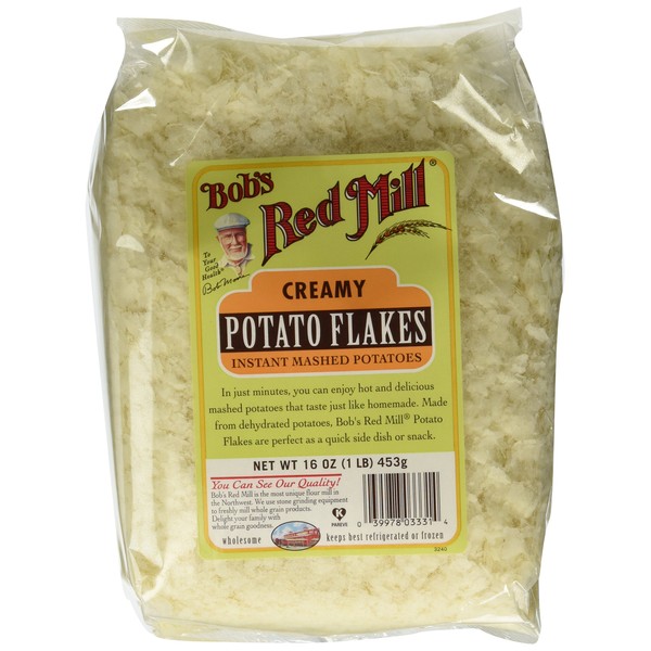 Bob's Red Mill Potato Flakes, 16-Ounce (Pack of 4)