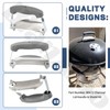 80672 Charcoal Lid Handle & Shield Kit Compatible with Weber