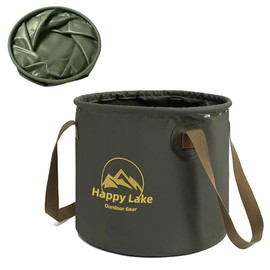 ZDQC Folding Bucket Outdoor, Foldable Bucket Camping, Foldable Bucket 20 L, Folding Bucket Fishing, Bucket Outdoor, Outdoor Folding Bowl, Foldable Washing Bowl Camping, Camping Bucket, Foldable Large