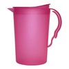Tupperware Classic Impression 2 Quart Pitcher Fuchsia Pink